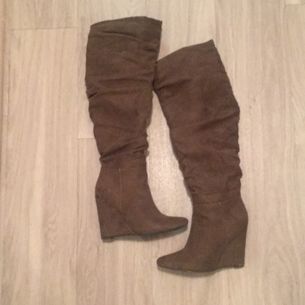 Knee high boots